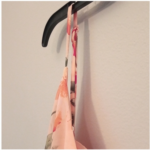 As U Wish High-Low Floral Chiffon Dress - Picture 12 of 14